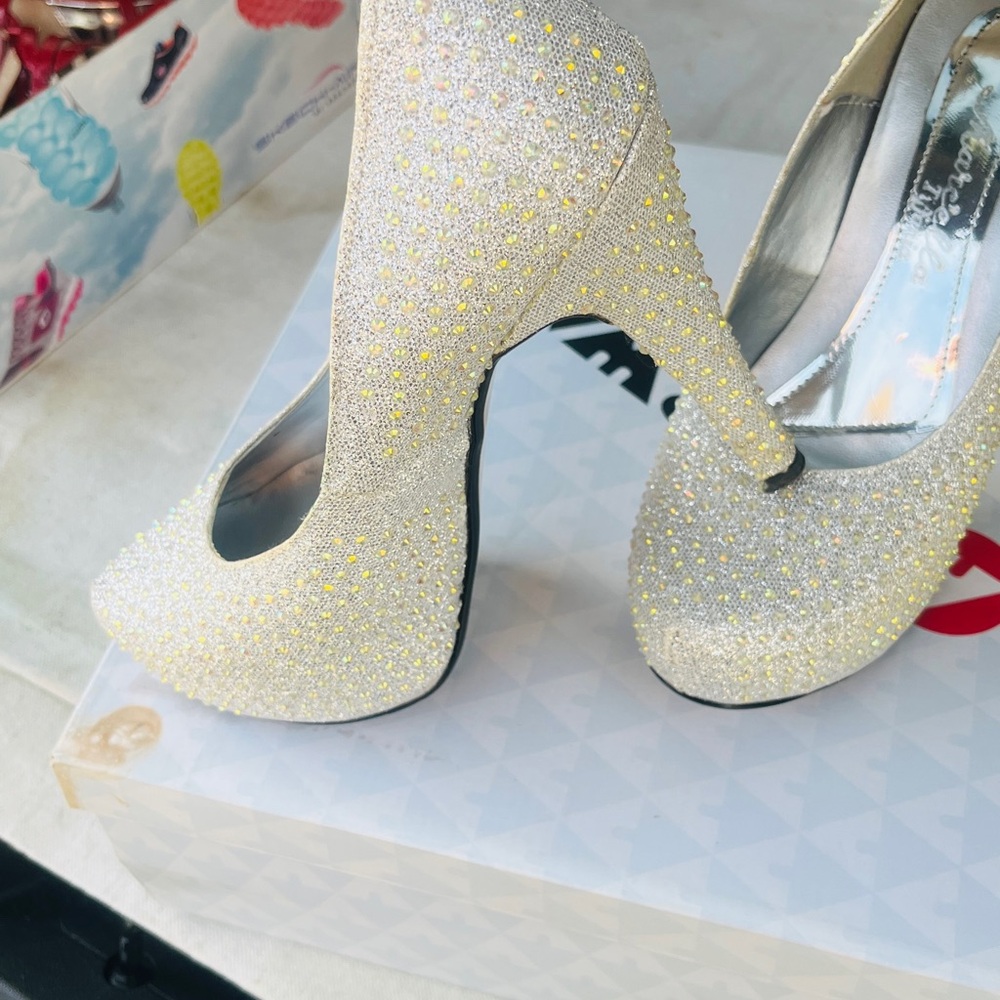 Elegant Glittery Heels
